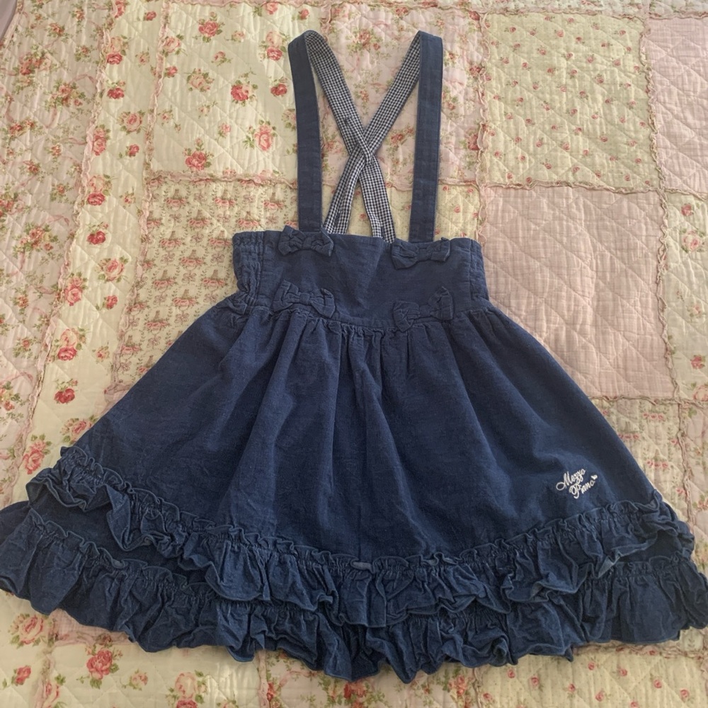 🖤SOLD🖤 Mezzo Piano ruffle jumper skirt